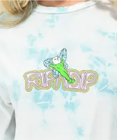 RIPNDIP Best Wishes Blue Tie Dye Long Sleeve T-Shirt