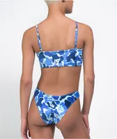 RIPNDIP Blue Camo High Leg Cheeky Bikini Bottom