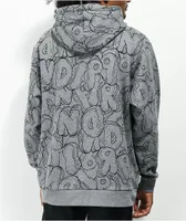 RIPNDIP Bubble Bobble Grey Hoodie