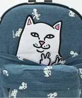 RIPNDIP Dance Party Denim Backpack