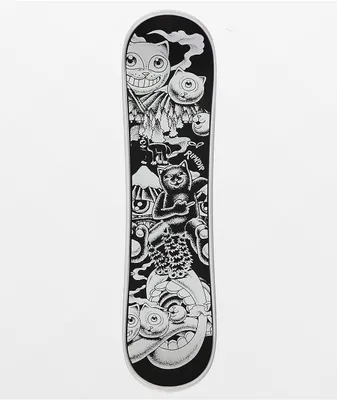 RIPNDIP Dark Black 35" Snowskate 2023