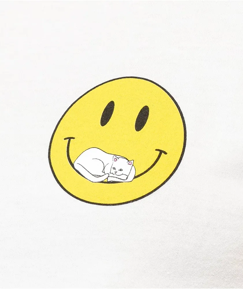 RIPNDIP Everything Will Be Okay White Baby T-Shirt