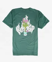 RIPNDIP Flower Vase Olive T-Shirt