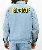 RIPNDIP Frustration Blue Denim Jacket