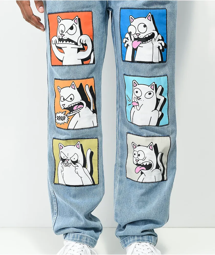 RIPNDIP Frustration Blue Jeans