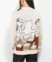 RIPNDIP Get Bread Natural Sweater