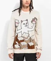 RIPNDIP Get Bread Natural Sweater