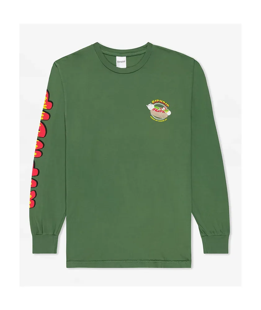 RIPNDIP Glizzy Olive Green T-Shirt