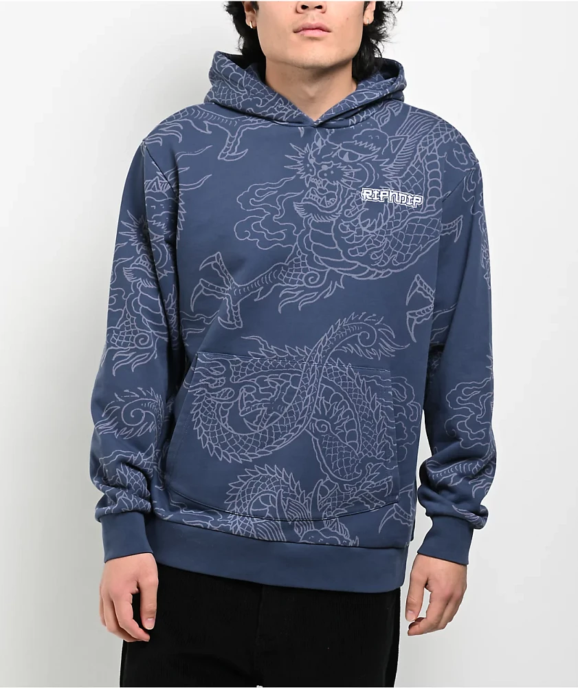 RIPNDIP Haku Navy Hoodie