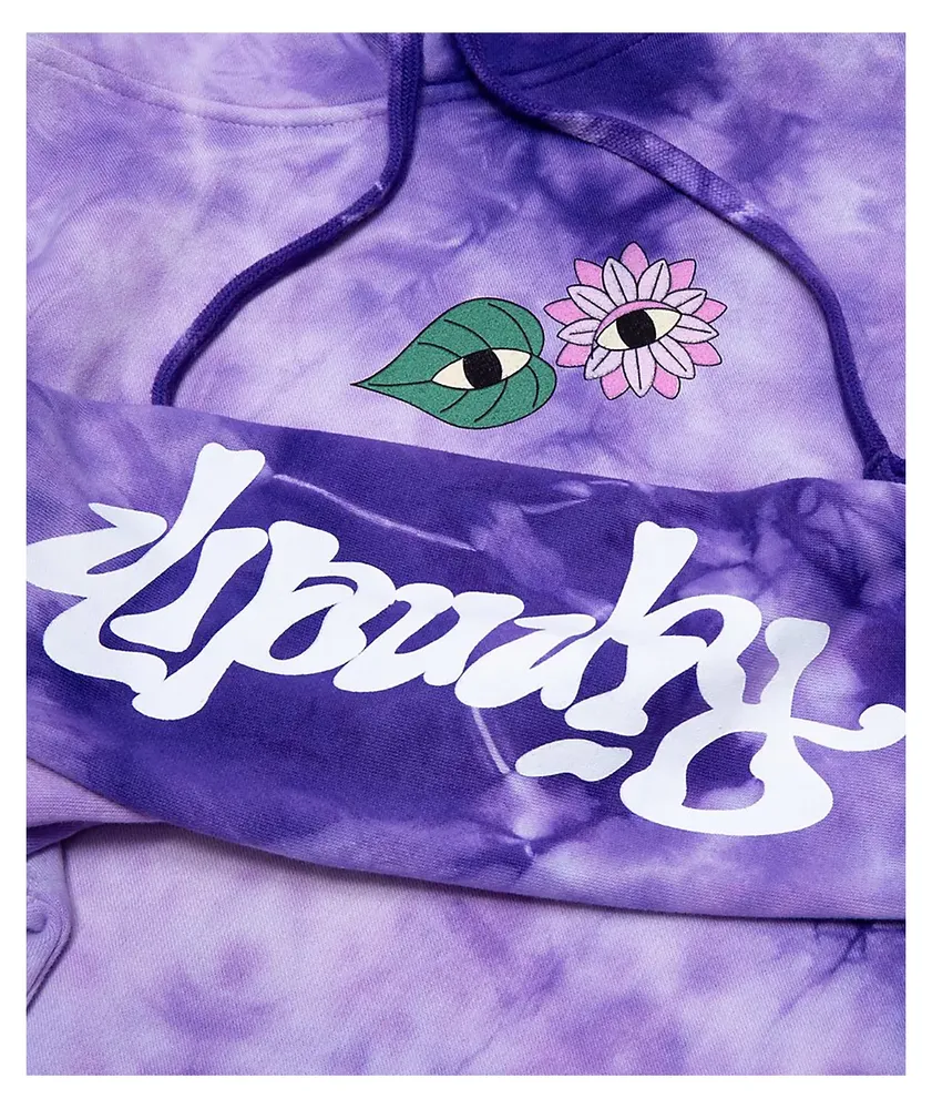 RIPNDIP Homegrown Purple Tie Dye Hoodie