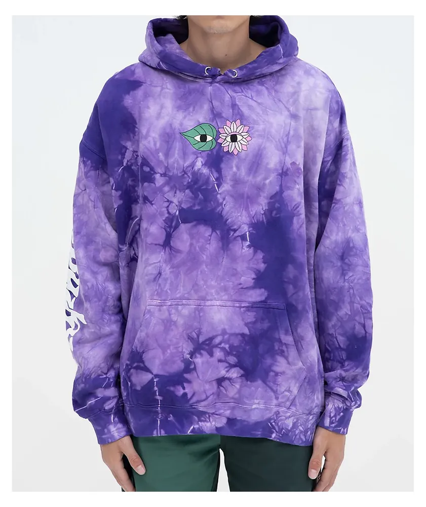 RIPNDIP Homegrown Purple Tie Dye Hoodie