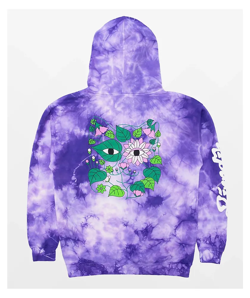 RIPNDIP Homegrown Purple Tie Dye Hoodie