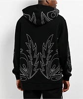 RIPNDIP Howdy Chainstitch Black Hoodie