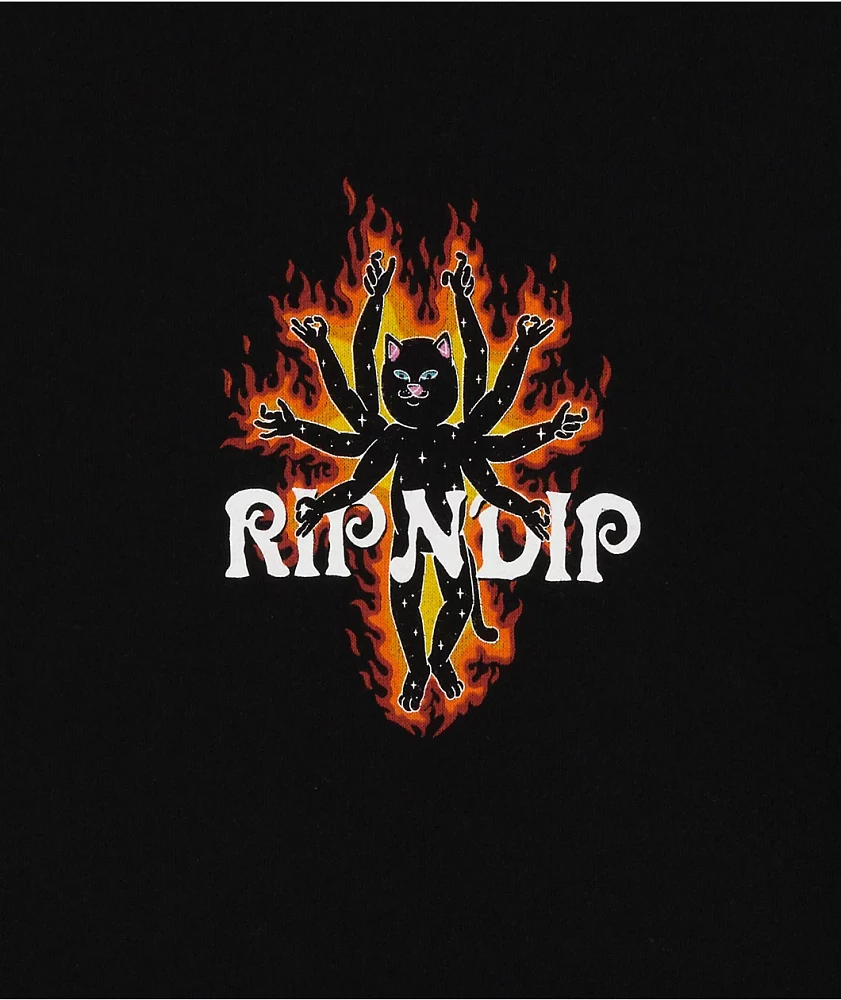 RIPNDIP Illusion Jerm Black Hoodie