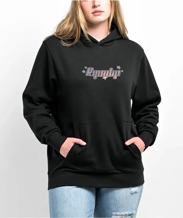 RIPNDIP Kawaii Nerm Rhinestone Black Hoodie