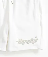 RIPNDIP Kawaii Nerm White Sweat Shorts