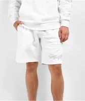 RIPNDIP Kawaii Nerm White Sweat Shorts