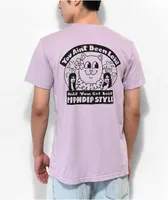 RIPNDIP Lei'd Mauve T-Shirt