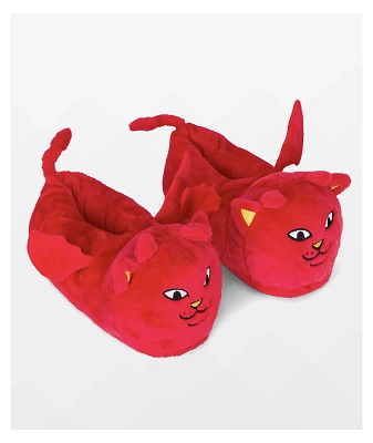 RIPNDIP Lord Devil Plush Red Slippers