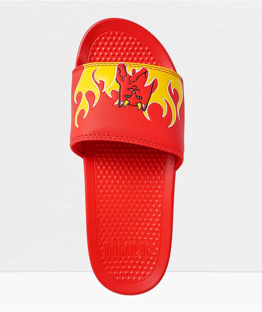 RIPNDIP Lord Devil Red Slide Sandals