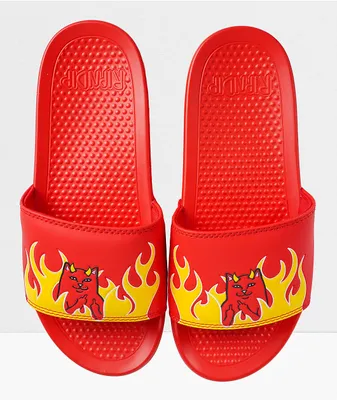 RIPNDIP Lord Devil Red Slide Sandals