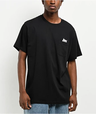 RIPNDIP Lord Nermal Black Pocket T-Shirt