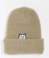 RIPNDIP Lord Nermal Cream Beanie