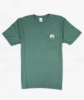 RIPNDIP Lord Nermal Green Pocket T-Shirt