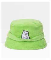 RIPNDIP Lord Nermal Mint Corduroy Bucket Hat