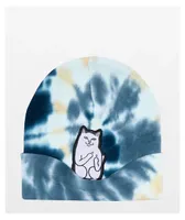 RIPNDIP Lord Nermal Navy & Peach Tie Dye Beanie