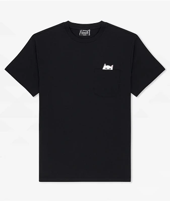 RIPNDIP Lord Nermal Pocket Black T-Shirt