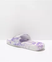 RIPNDIP Lord Nermal Purple Cloudwash Slide Sandals