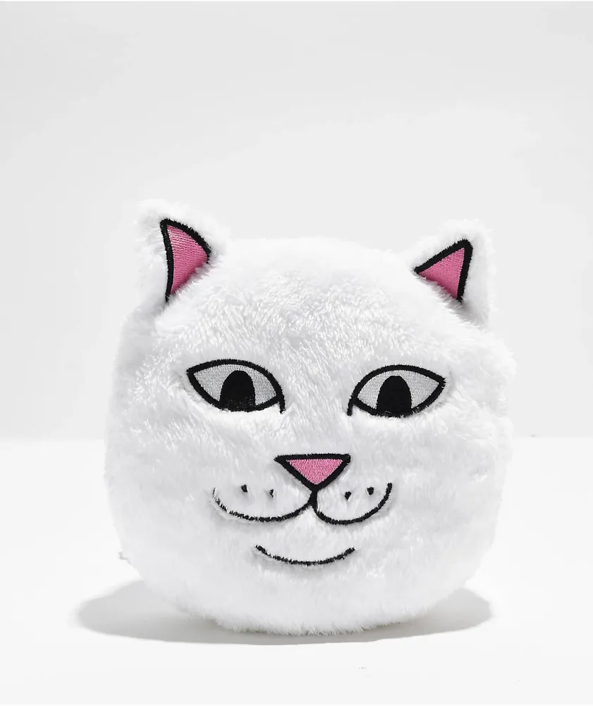 RIPNDIP Lord Nermal White Sherpa Crossbody Bag