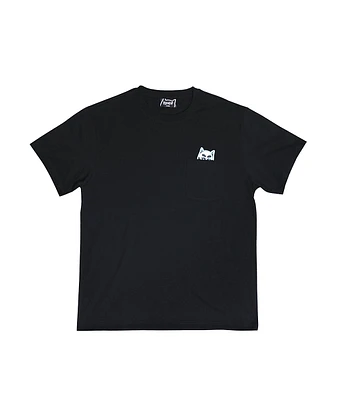 RIPNDIP Lord Skelly Black Pocket T-Shirt