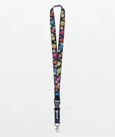 RIPNDIP Mr Nerm Black Lanyard