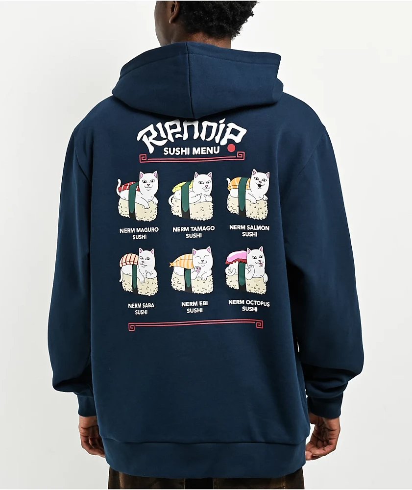 RIPNDIP Nerm Sushi Navy Hoodie