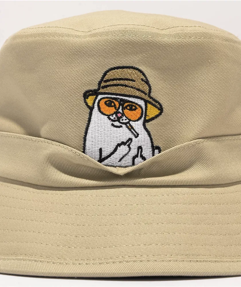 RIPNDIP Nermal S Thompson Natural Bucket Hat