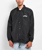 RIPNDIP Nervous System Black Coaches Jacket