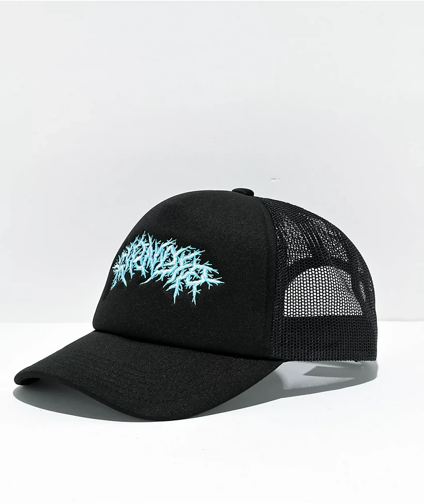 RIPNDIP Nervous System Black Trucker Hat