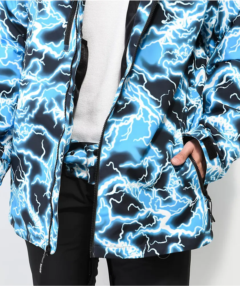 RIPNDIP Nikola Black & Blue Snow Jacket