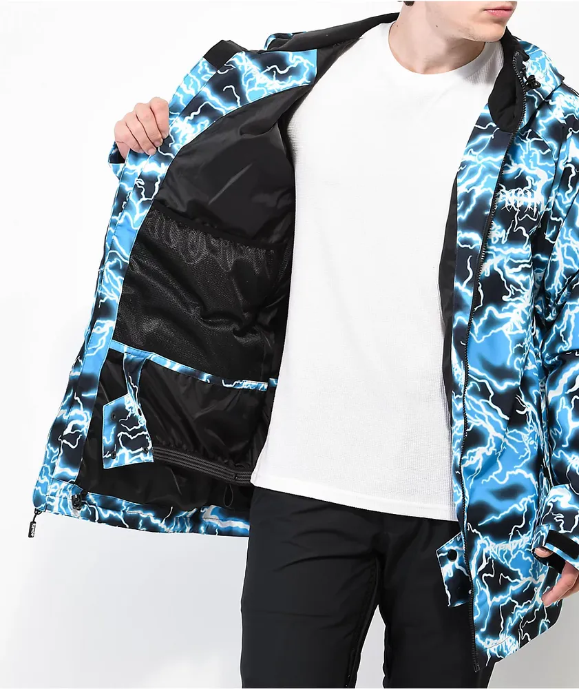 RIPNDIP Nikola Black & Blue Snow Jacket