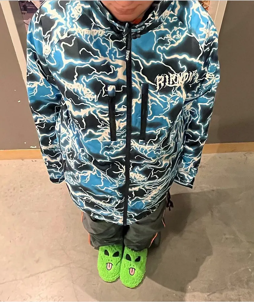 RIPNDIP Nikola Black & Blue Snow Jacket