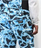 RIPNDIP Nikola Black & Blue Snowboard Bib Pants