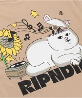 RIPNDIP No Music No Life Dusty Olive T-Shirt