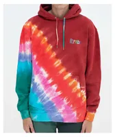 RIPNDIP OG Prisma Red Tie Dye Hoodie