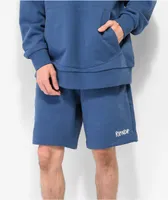 RIPNDIP Peek-A-Nerm Blue Sweat Shorts