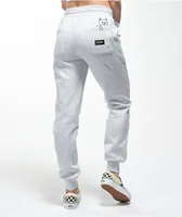 RIPNDIP Peeking Nerm Light Grey Jogger Sweatpants