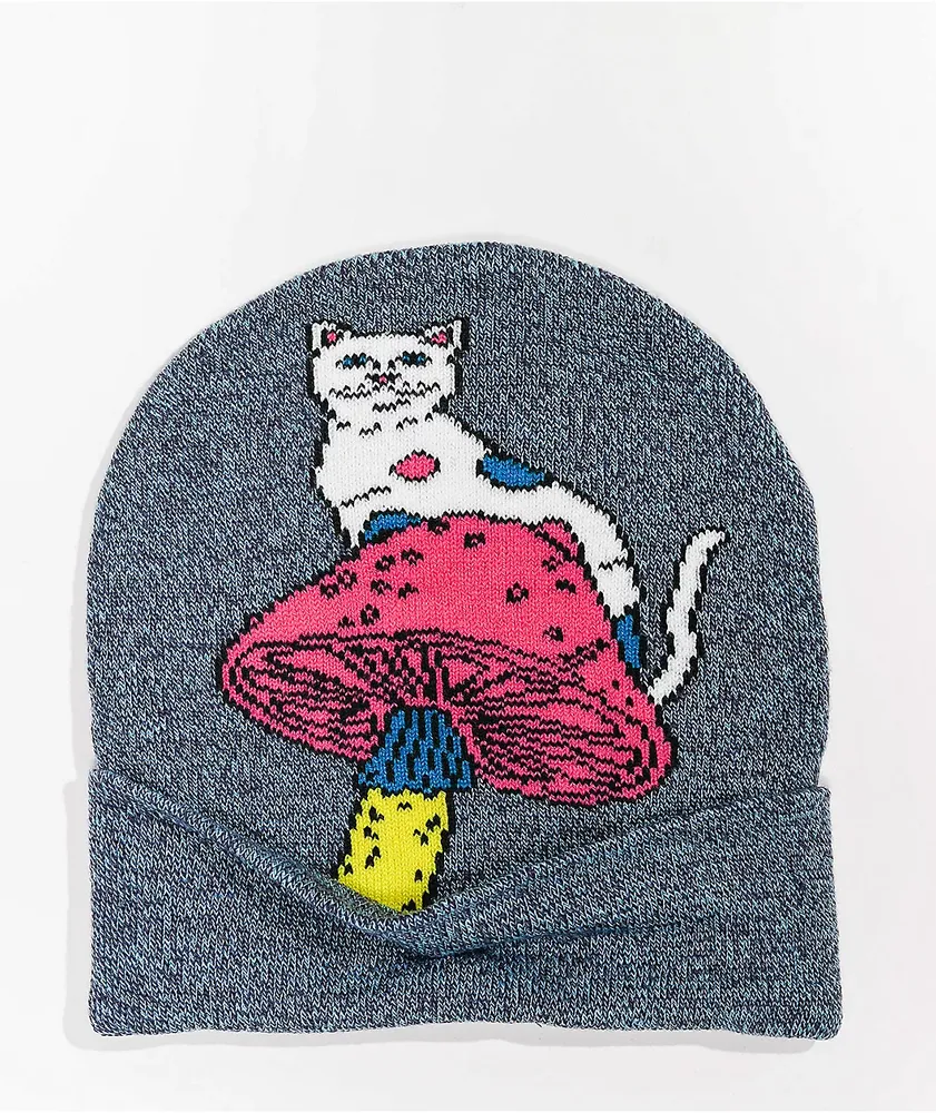 RIPNDIP Psychedelic Blue Beanie