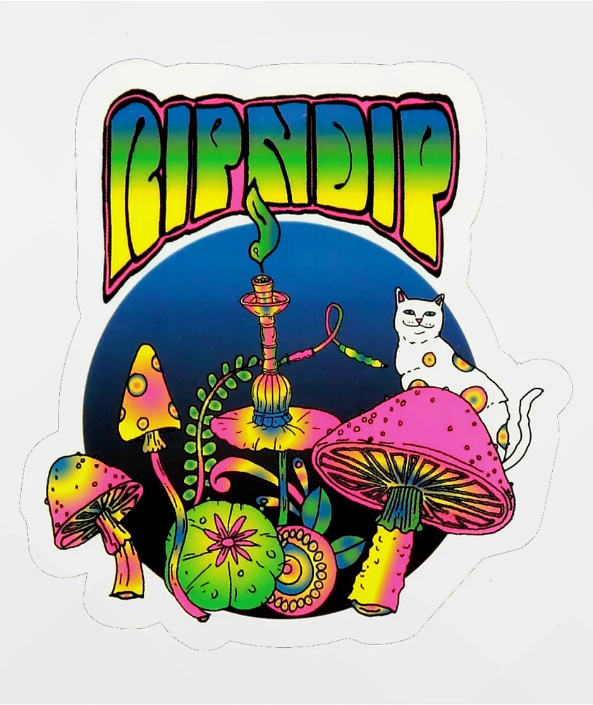 RIPNDIP Psychedelic Sticker