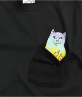 RIPNDIP Rainbow Nerm Black T-Shirt